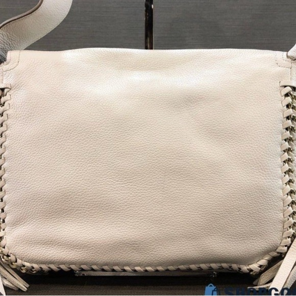 Coach Dakotah 34397 Cream Leather Shoulder Bag - Picture 3 of 16